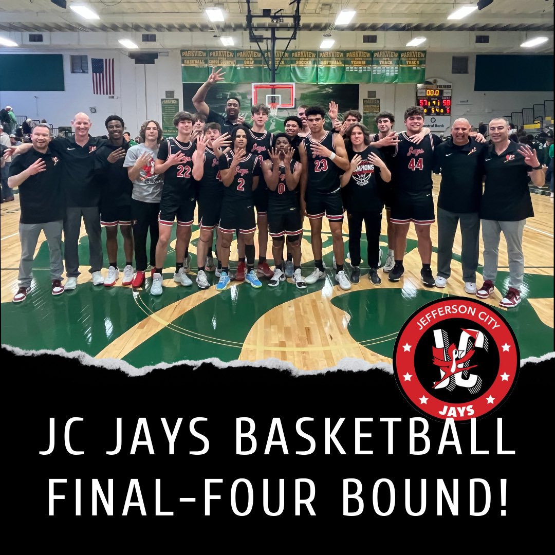 The Jays are headed to the Final Four!  What a win!   

#ItsAGreatDayToBeAJay #ChampionsOfExcellence #jayfierce