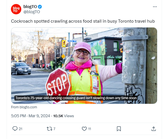 Posting this mismatched headline &amp; photo because it made me laugh, but also because despite 20 people commenting about the mistake (winner is "Dude she seems lovely, that's a bit harsh"), it's still up an hour later.