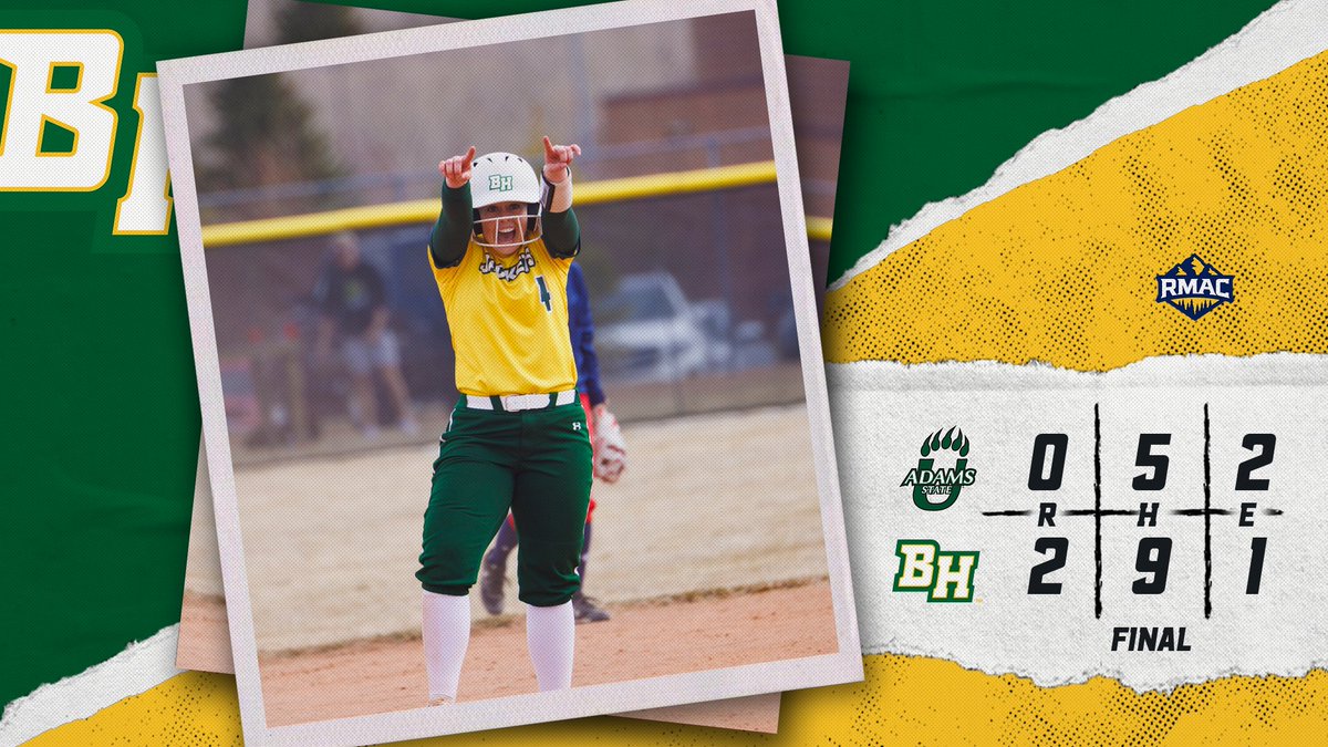 BHSUSB's tweet photo. 𝙏𝙃𝘼𝙏'𝙎 𝘼 𝙎𝙒𝙀𝙀𝙋! 🧹🥎

The Yellow Jackets have tied their Division II era with five-straight wins!

🥎 𝙒𝙤𝙣𝙜 goes 3-7 with 3 RBI and 2 doubles!
🥎 𝘾𝙤𝙡𝙚𝙢𝙖𝙣 picks up her first win in the circle in G1!
🥎 𝙇𝙚𝙚 swipes three bags in the DH

#ClimbTheHills https://t.co/TBUpP2kOfJ