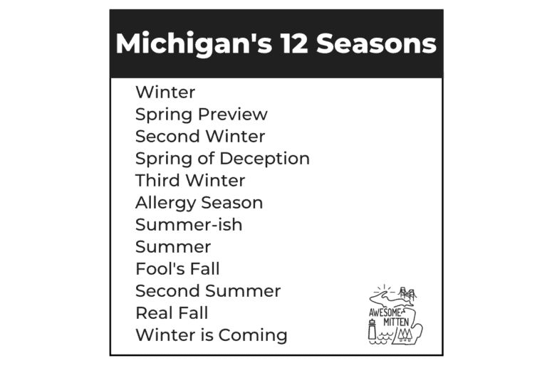 NorthlandRadio2's tweet image. There is probably more than 12 but this covers the bulk of them. 😁 #puremichigan #michiganspring #spring2024 #michigans12seasons
