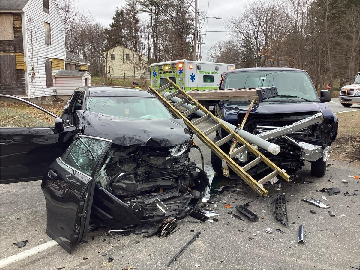 Local3057's tweet photo. It’s been a very busy day for C shift. 3 medicals before noon followed immediately by an MVA with entrapment. 3 pts transported, 2 Level 1 traumas and 1 non-life threatening. Thank you to our mutual aid partner @WestboroughFire for their assistance. 
#staffingmatters https://t.co/S45RE4BJki