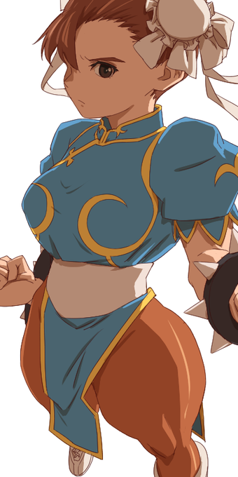 後半は #格ゲーキャラ描こうぜ 
基本 