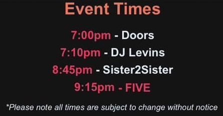 HoneyHaguli's tweet photo. 🇦🇺 #5ivers TONIGHT! 🇦🇺 
🥳 2nd Show! 🥳
📆 Do NOT Miss @itsFiveOfficial Are BACK To Oz @Metro_Theatre Venue in Sydney, NSW, Australia 📆
🖐🏼 SOLD OUT! 🖐🏼
🎟 Info: https://t.co/XKsfX9UrWz 🎟
#5ive #Five 
#FiveTime 
👨‍🎤 #ScottLaRock5 👨‍🎤 #SeanConlonMusic 👨‍🎤 #RitchieNeville 👨‍🎤 https://t.co/H39HgqfGqk