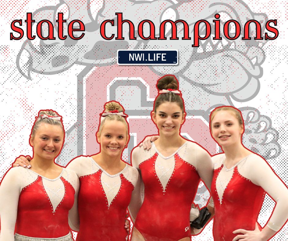 NWI.Life (@nwindianalife) on Twitter photo 🔴STATE CHAMPS 🔴
Congratulations to the Crown Point Gymnastics team on taking home a state championship!
<a href="/CPHSSports/">CPHS Athletics</a> 🔴STATE CHAMPS 🔴
Congratulations to the Crown Point Gymnastics team on taking home a state championship!
<a href="/CPHSSports/">CPHS Athletics</a>