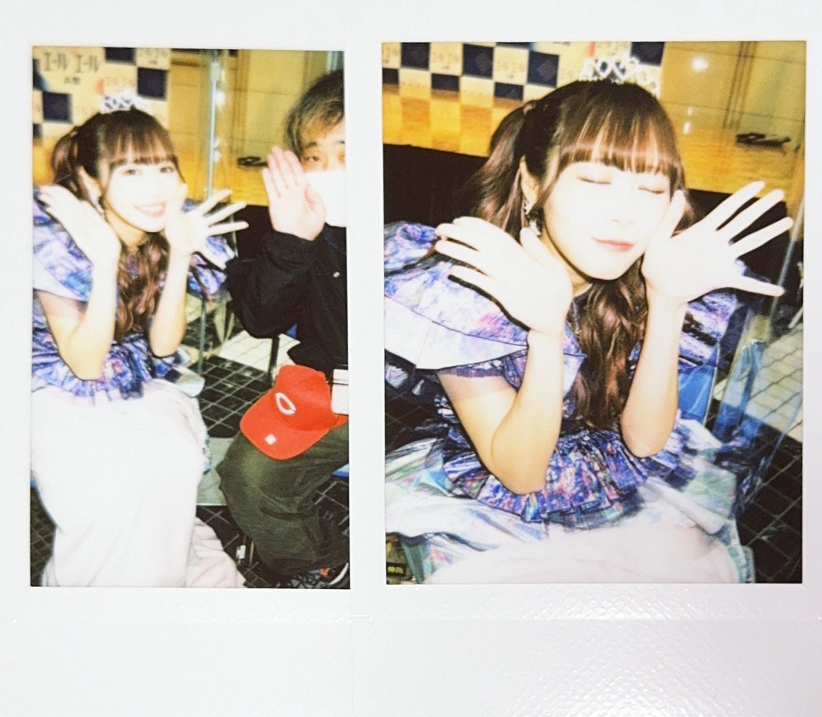 nta1975's tweet photo. 去年9月のこの場所で自分がウニホーレン教えてから、ハマってくれて嬉しいな〜
「ウニホーレン、俺(が教えたんじゃん)！」
💜🧸☪「そうだった！」「こんなにハマったから責任取って」
💜🧸☪と行くウニホーレンを食べるオフ会してくれ〜(るなぴ分は費用負担します)
 #仲川瑠夏
 #仲川家 https://t.co/Zf539ug5DD