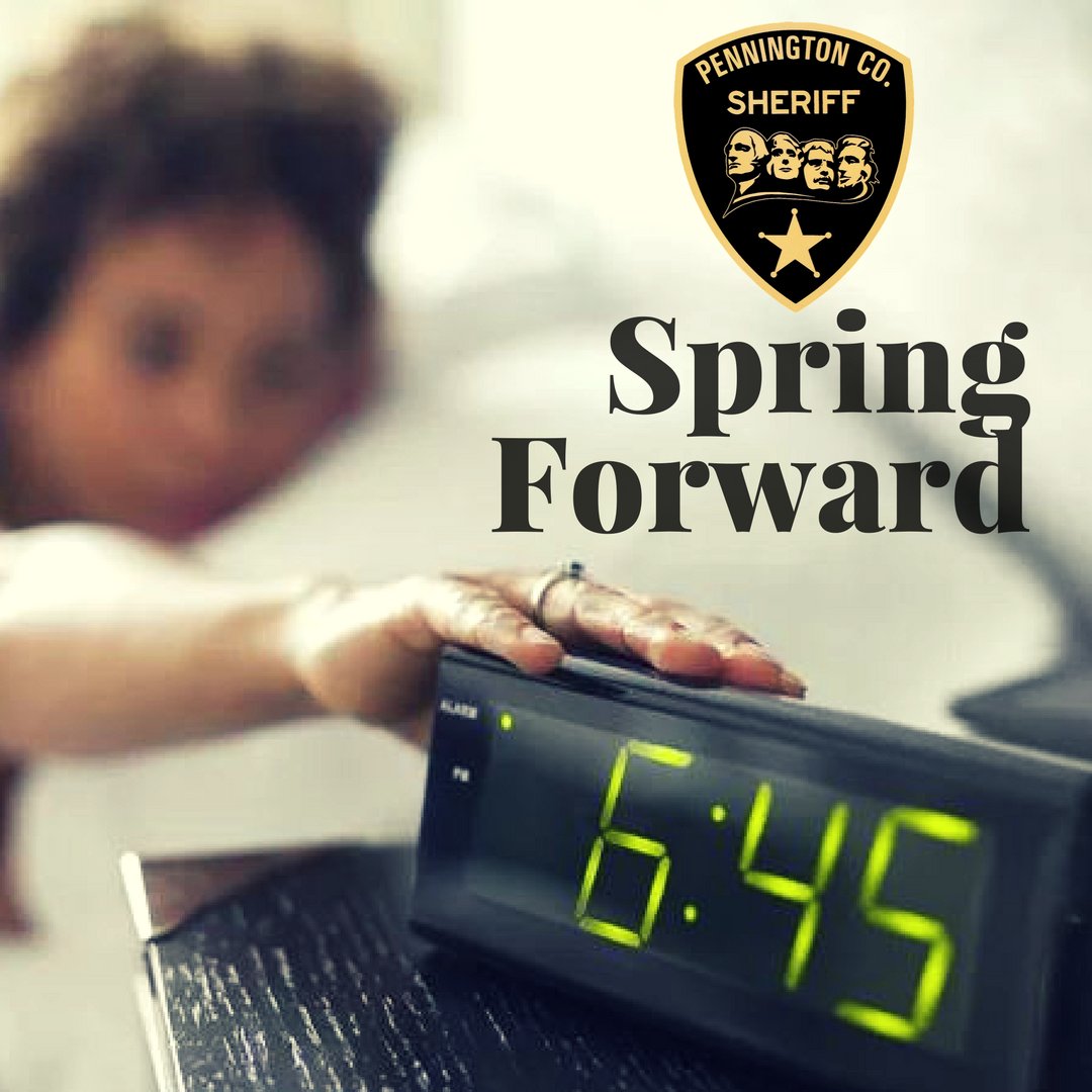 At 2am Sunday, "Spring Forward." Move your clocks ahead one hour.
•Check smoke alarm batterie 
•Check flashlight batteries
•Review your emergency home escape plan
•Refresh your Home and Vehicle Emergency Kit
•Review your emergency contact list