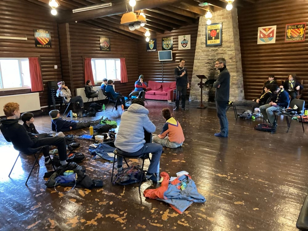 After a briefing and kit check groups heard out and about for the day exploring on various hikes #SkillsForLife #PeaksWeekend2024