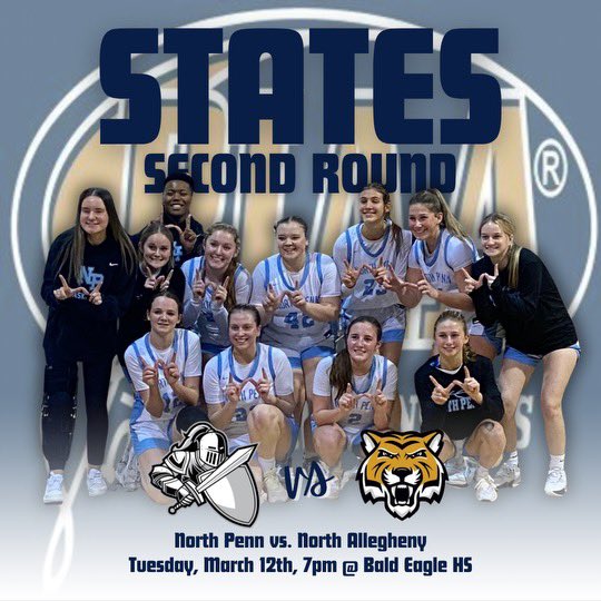 Tuesday nights our next State game!! On the road to Bald Eagle we go!!