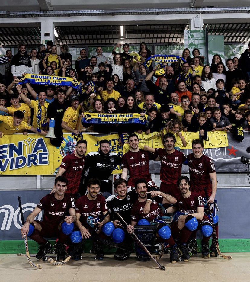 El <a href="/HCSantJust/">HC SANT JUST</a> arriba a la final de la Copa del Rei en la seva primera participació. El club i el poble de la meva vida. Vestint el groc i el blau desde els 4 anys. No em despertis d’aquest somni, ARA I SEMPRE SANT JUST💛💙💛💙