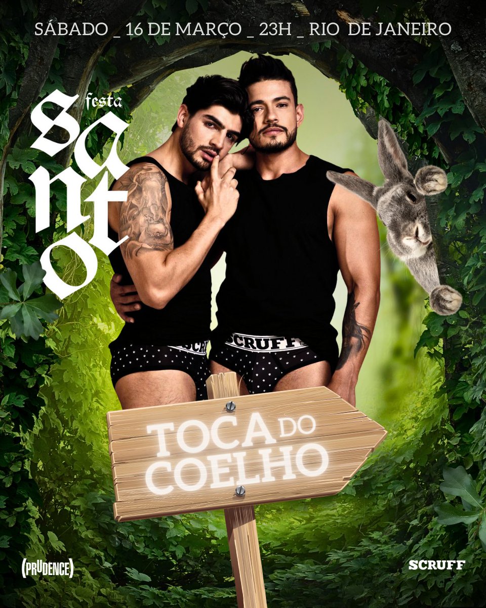 FestaSanto's tweet photo. E aí Rio de Janeiro! Vocês pediram e a Festa Santo voltou!

FESTA SANTO • TOCA DO COELHO
SÁBADO - 16 DE MARÇO
23H
@BarBlackCat

Ingressos: https://t.co/PstrUApYqp

🐇

#festasanto #blackcat #riodejaneiro #lgbt #tocadocoelho #coelho #pascoa  #festa #party #prudence #scruff https://t.co/6meoY9GhCm