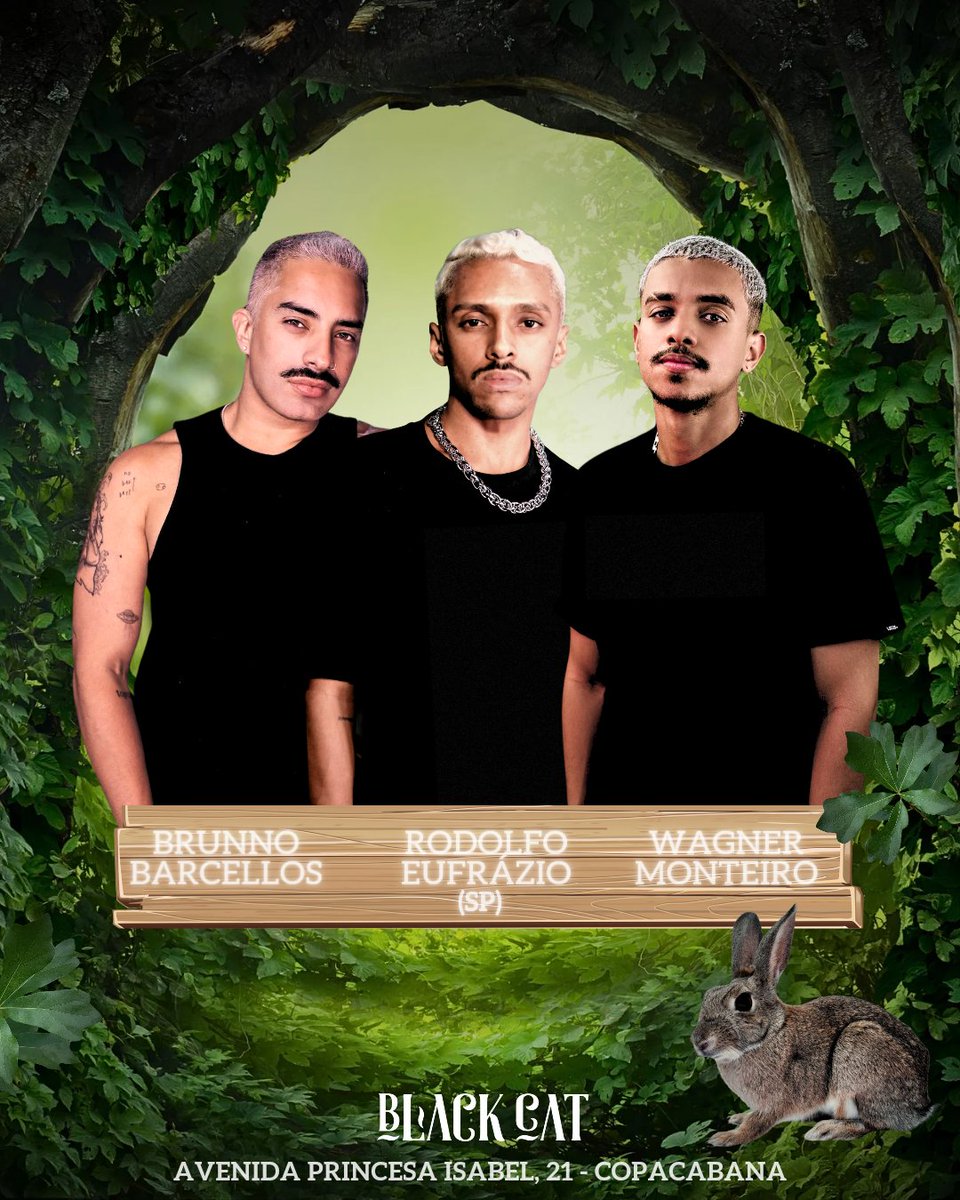FestaSanto's tweet photo. E aí Rio de Janeiro! Vocês pediram e a Festa Santo voltou!

FESTA SANTO • TOCA DO COELHO
SÁBADO - 16 DE MARÇO
23H
@BarBlackCat

Ingressos: https://t.co/PstrUApYqp

🐇

#festasanto #blackcat #riodejaneiro #lgbt #tocadocoelho #coelho #pascoa  #festa #party #prudence #scruff https://t.co/6meoY9GhCm