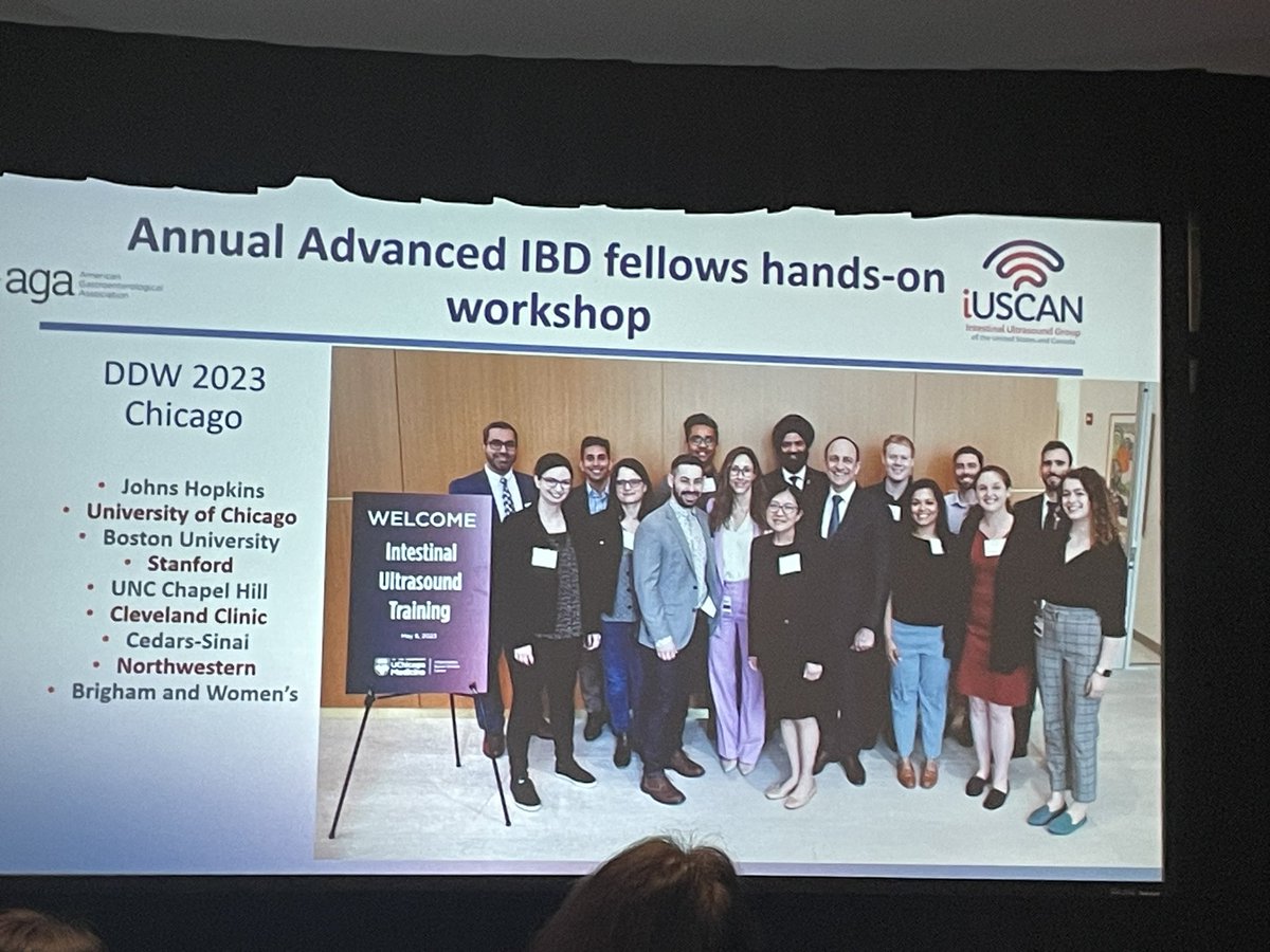 A blast from the past! iUSCAN DDW 2023 <a href="/LaithAlmomaniMD/">Laith Al momani</a> <a href="/TandonKp/">Kanwarpreet Tandon</a> <a href="/KatieFalloonMD/">Katie Falloon</a> <a href="/DrSanket_Patel/">Sanket Patel</a> <a href="/iUSCAN/">iUSCAN</a> <a href="/BowelUltrasound/">InternationalBowelUS</a>