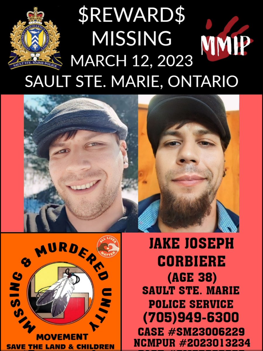 FindWorldwide's tweet image. PLEASE SHARE 

@SaultPolice &amp;amp; @ADOEG

facebook.com/share/p/21H5R9…

#MissingAndMurderedUnityMovement &amp;amp; #MissingPersons &amp;amp; #IndigenousMissing &amp;amp; #NativeMissing &amp;amp; #MMIP &amp;amp; #JakeJosephCorbiere &amp;amp; #JakeCorbiere &amp;amp; #SaultSainteMarieOntario &amp;amp; #OntarioCanada &amp;amp; #Canada &amp;amp; #Nationwide &amp;amp; #Viral
