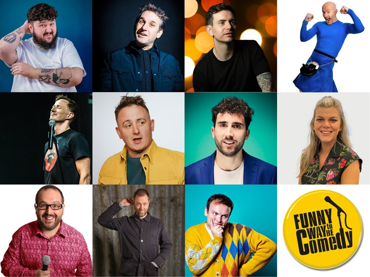 These smashers are all doing previews of their Edinburgh/Tour shows in #barnardcastle in July. Tickets from funnywaytobe.com @ConnorBurns3 @mrcraighill @kaihumphries @CallMeCantrill @SteveBugeja @laurenpattison @justinmoorhouse @TomStadeComic @GarethMutch @StandUpAndrew