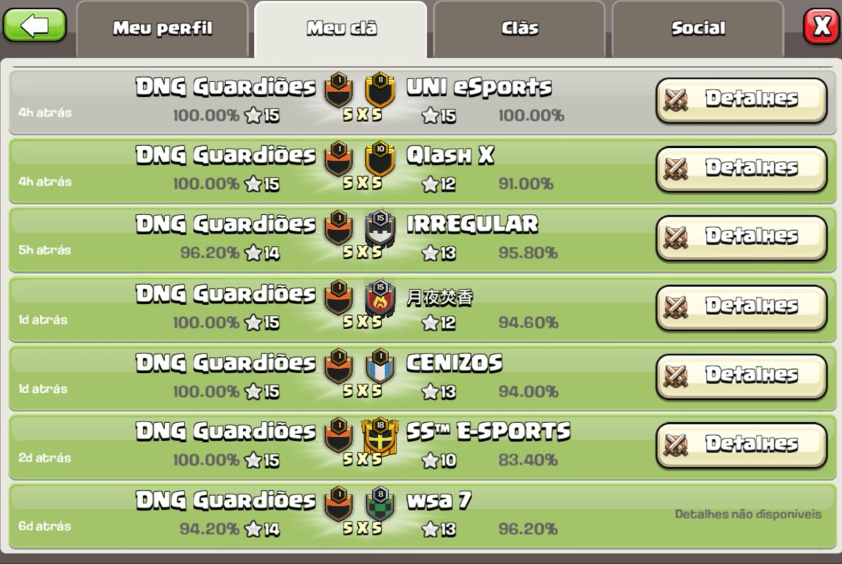 Se liga nesse histórico!!
Orgulho y Orgulho 😎

<a href="/driivexd/">Driive</a> 
<a href="/pv_coc/">pv</a>
<a href="/Dqviclash/">Davi</a> 
@PSW_Jose 
<a href="/EhOJapaNeeeeeh/">Japa o nês</a> 
<a href="/vangolla_/">Silvio (Vangolla)</a> 

Vamos pra mais, sempre mais!