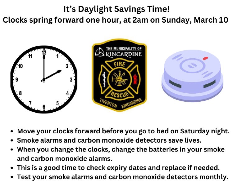 Kincardine Fire & Emergency Services (@firechief1201) on Twitter photo 