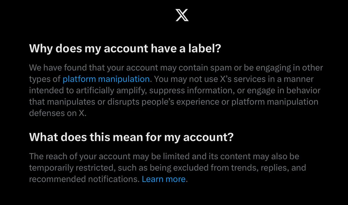 MsParaDoxy's tweet photo. I’ve been “labelled” - so much for #FreeSpeech https://t.co/WzphgeHMAo