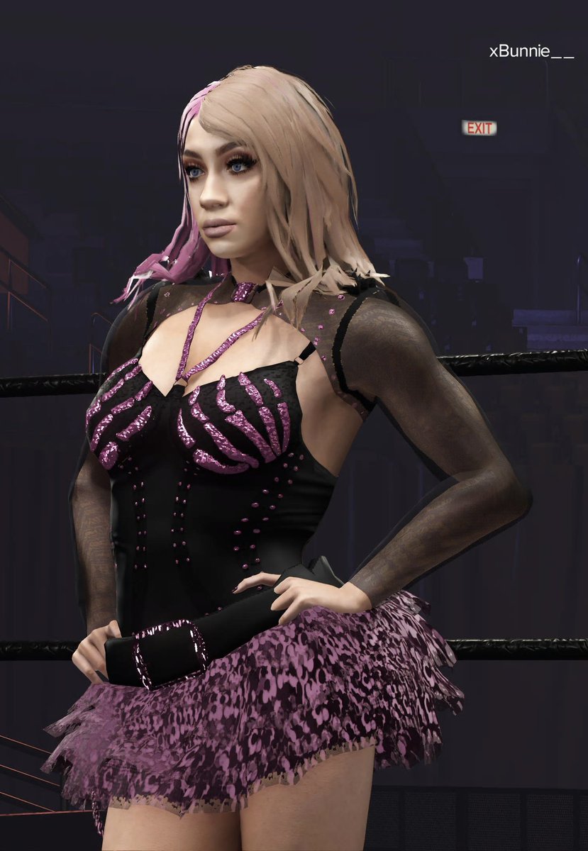 CuttingCharm's tweet photo. Not totally in love with the attire but she’s kinda cute. Jade is available for download on #CommunityCreations on #WWE2K24 

Tags are: #SVRSugar #DIVA #CUTE 

#WWE2K4 #WWE2K23 #WWE #WWEGames #CAW https://t.co/kGCUU5xVl6