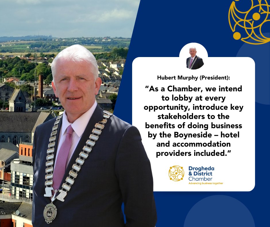 Update concerning the d Hotel: “As a Chamber, we intend to lobby at every opportunity, introduce key stakeholders to the benefits of doing business by the Boyneside – hotel and accommodation providers included.” - Hubert Murphy droghedachamber.ie/blog/update-co… #ElevatingDrogheda