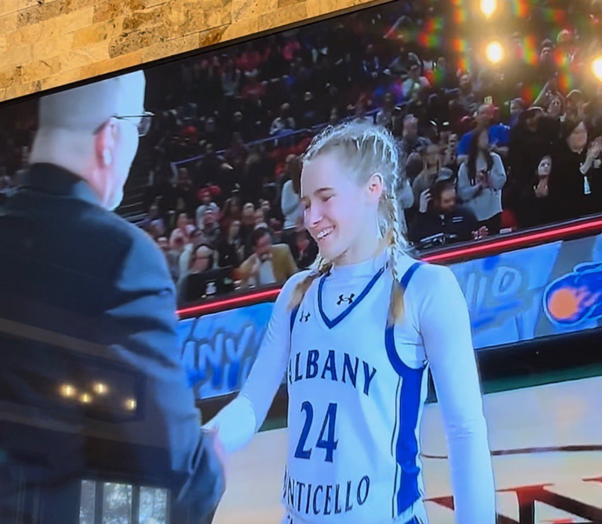 WiscoAcademy's tweet photo. Congratulations to WA 2026 G Molly Olson (@MollyOlson24) &amp; the Albany/Monticello Comets on winning the WI Division 5 State Championship! 🥇

Your Wisconsin Academy FAMILY is proud of you Molly!

#StateChamp #WABFam https://t.co/kkJ3KnULk5