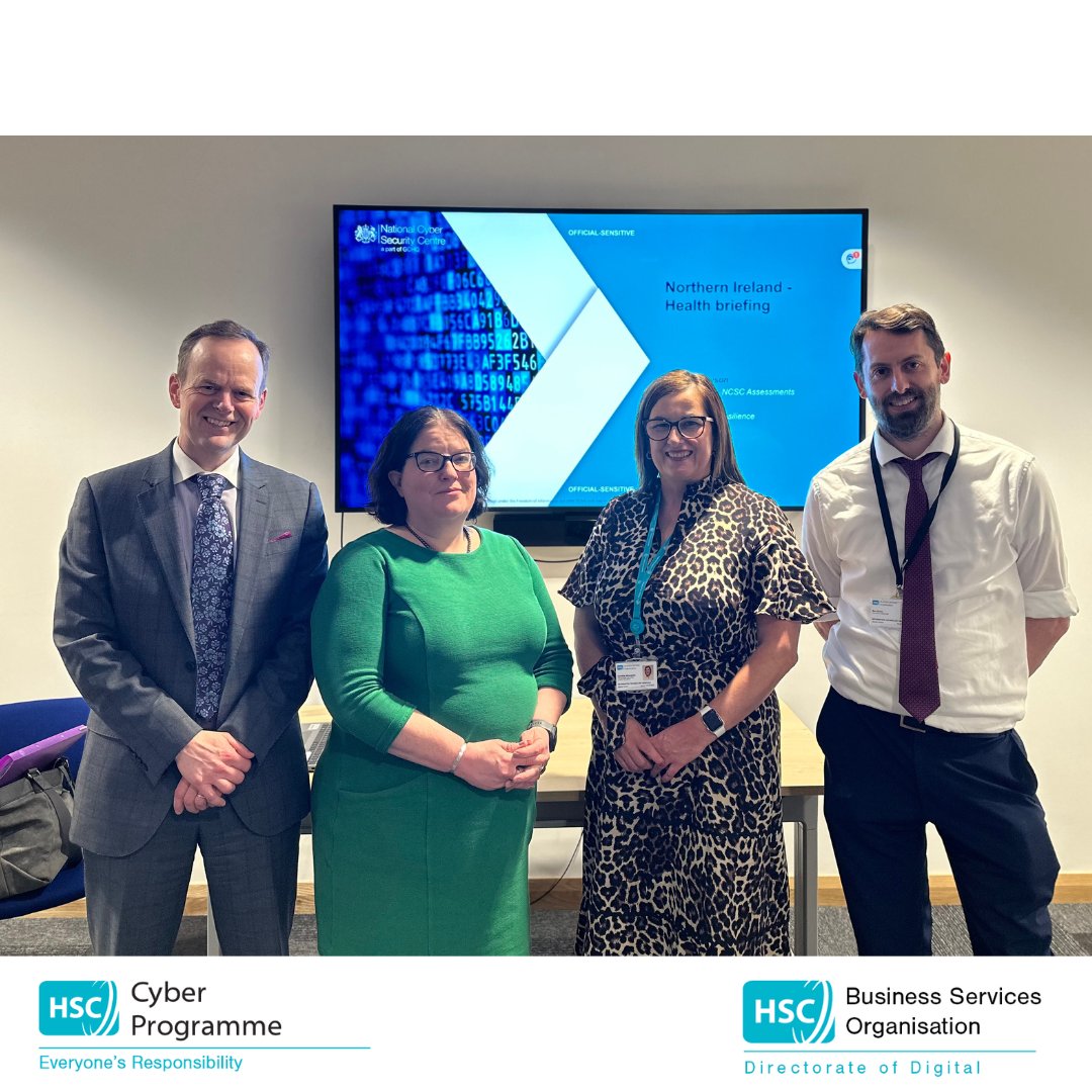 CyberNI Week 2024

On Mon 4th March, speakers from the National Cyber Security Centre (NSCS) addressed @BSO_NI ITS and HSC staff on the growing threat that cyber security poses to the health service. 

#BSO #CyberNIweek @NICyberSC @NSCS #ITS #cyberawareness