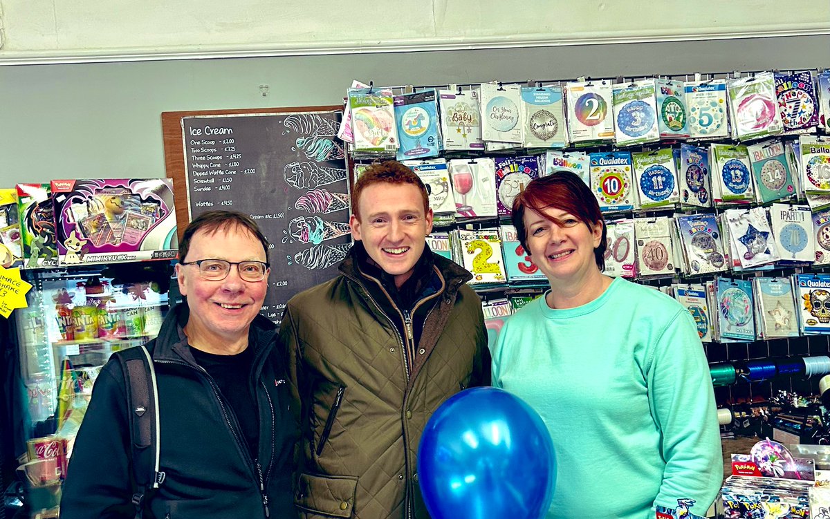 I had a wonderful morning in #KirkbyStephen! 

Great conversations with locals and dedicated business owners, discussing topics such as the #A66 Dualling and concerns related to parking on Market Street! + much more!

🔵🔵🔵

mattyjackman.uk #Matty4WestmorlandandLonsdale