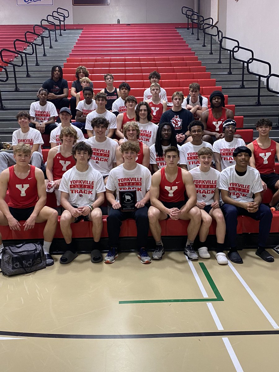 Nolan McCue (@coach_mccue) on Twitter photo Yorkville Boys Track takes 2nd Place in the team standings at the Troy Doris Invite. Lots of PRs today! <a href="/YHSAthletics115/">Yorkville Foxes</a> <a href="/Ysportsboosters/">YHS Sports Boosters</a> Yorkville Boys Track takes 2nd Place in the team standings at the Troy Doris Invite. Lots of PRs today! <a href="/YHSAthletics115/">Yorkville Foxes</a> <a href="/Ysportsboosters/">YHS Sports Boosters</a>