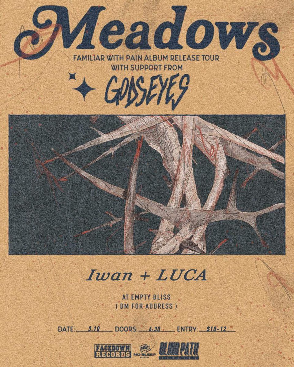 crowningpool's tweet photo. Also come to this show at empty bliss tomorrow to see some screamo and some hardcore (#promotedcontent) https://t.co/TKKw94L4IM