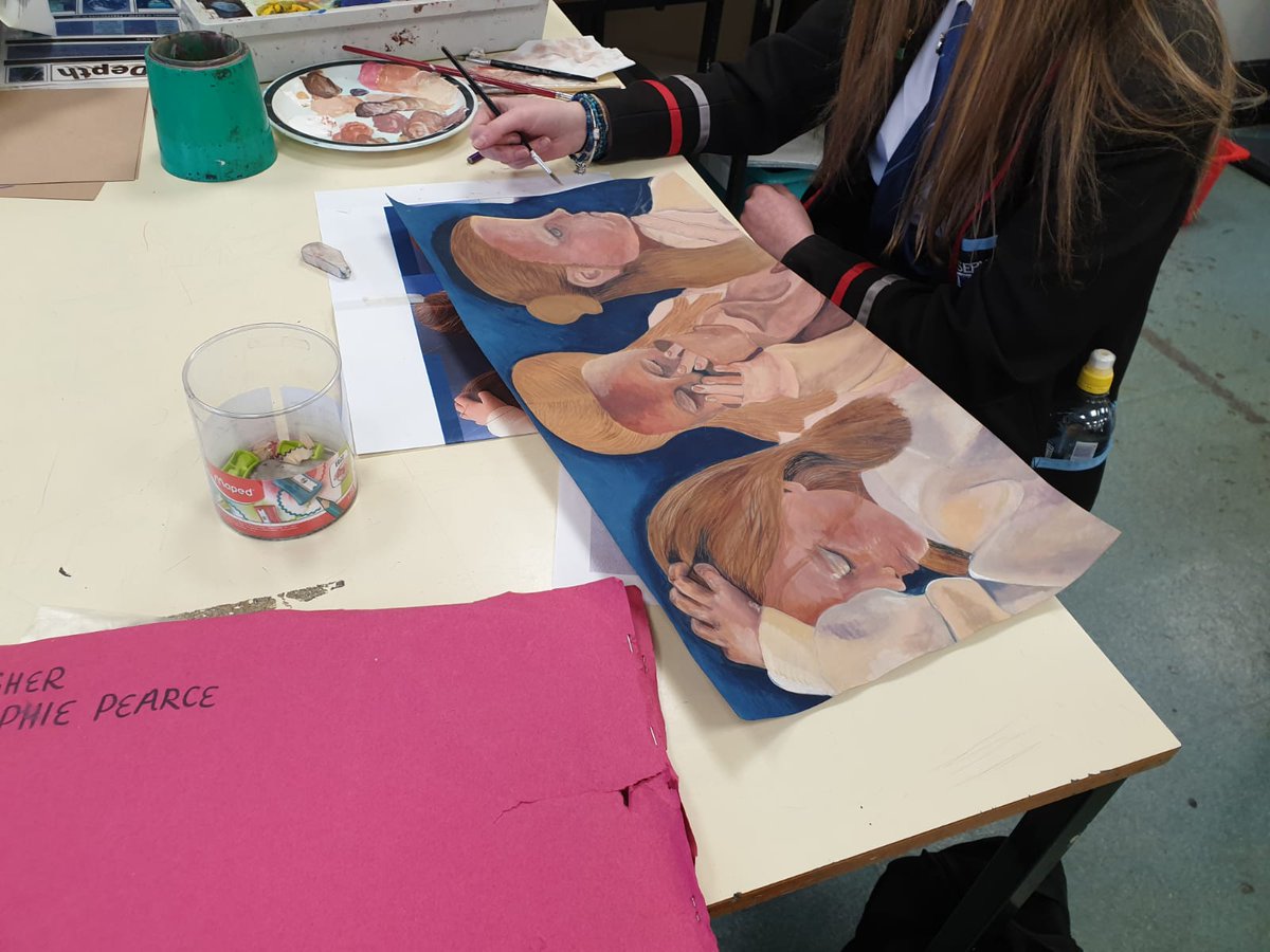 MCHSDesign's tweet image. Mrs Campbell&apos;s fabulously determined Highers ☺️💪👏