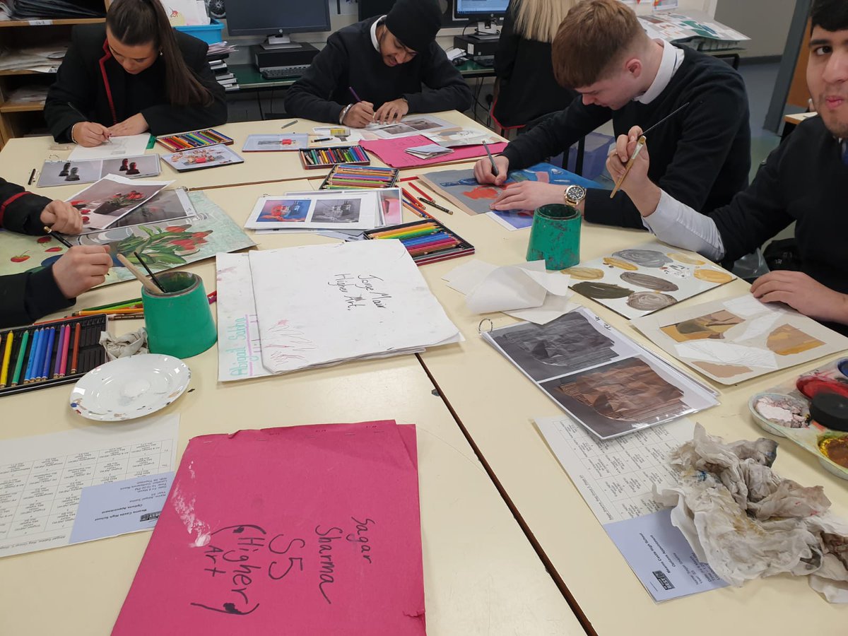 MCHSDesign's tweet image. Mrs Campbell&apos;s fabulously determined Highers ☺️💪👏