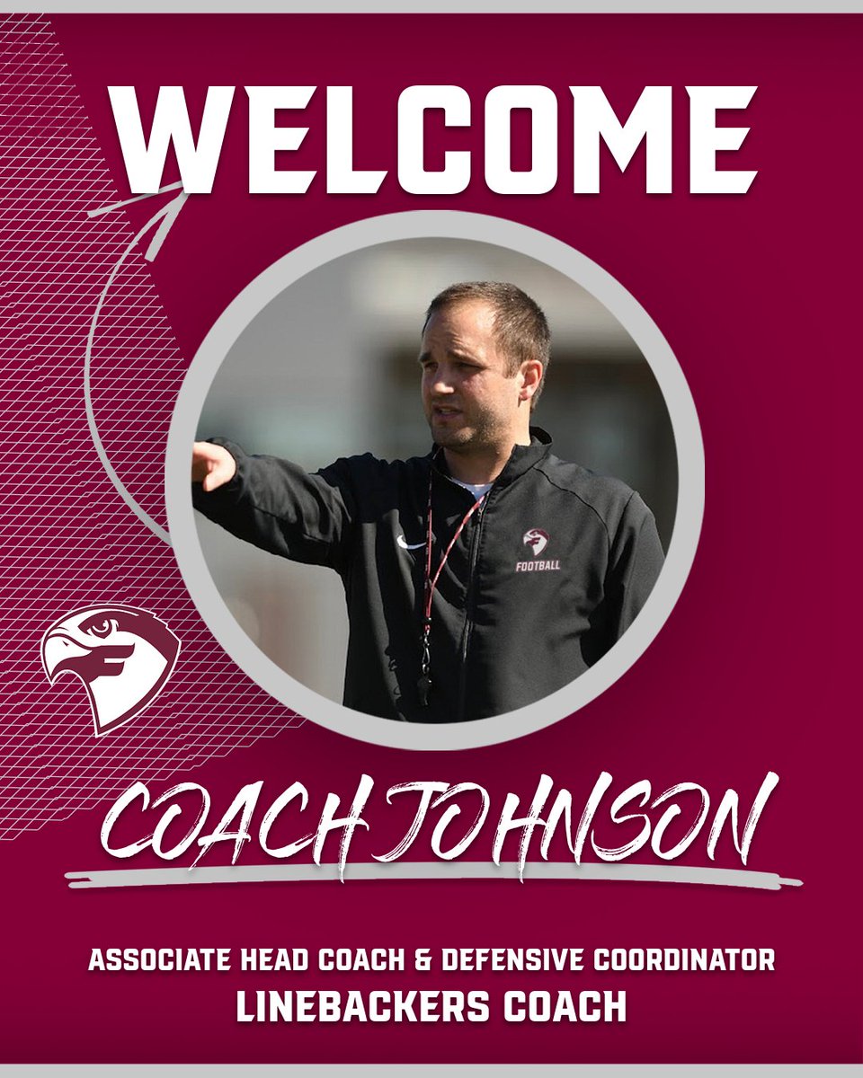 Head Football Coach @CoachBarker_99 is happy to welcome @CoachZJohnson15 to his inaugural staff. Coach Johnson will be working with the Linebackers and coordinate the Defense, while also filling the role of Associate Head Coach. #SOAR24