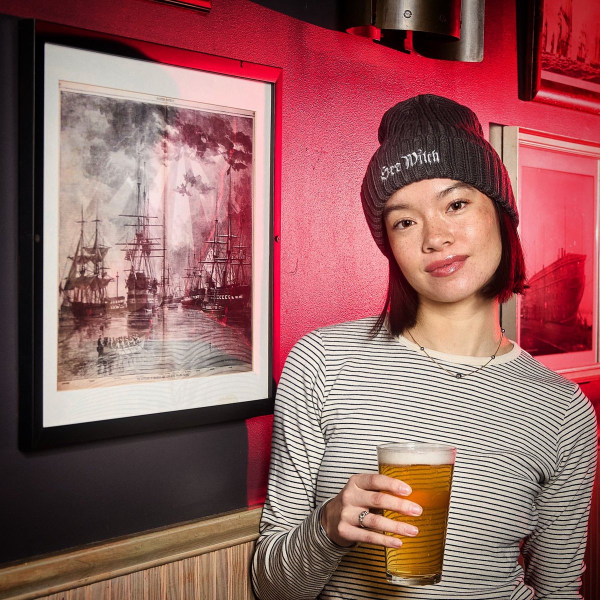 Winter isn’t over yet 🥶 Purchase a Sea Witch sweatshirt, tee, or beanie with your next pint ⚓️

#seawitchnyc #portofbrooklyn
