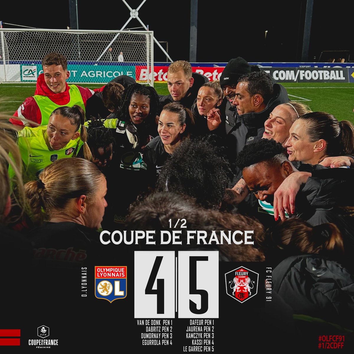 🏆 DIRECTION LA FINALEEE !! Une belle victoire et la finale à la clé ! ❤️🖤 #GoLionesses🦁