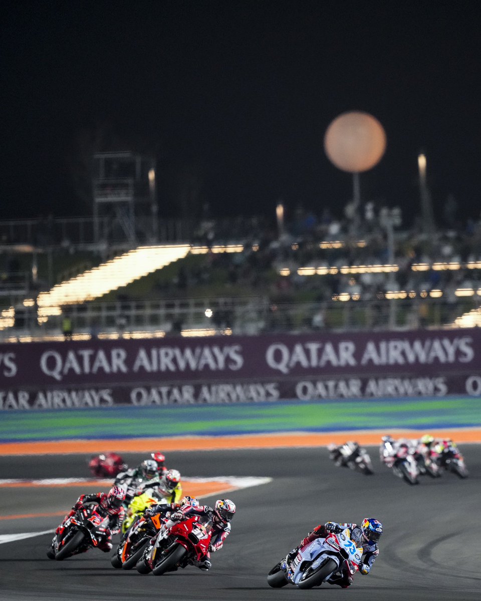 P7 en la Sprint! 😉 Carrera sólida y con buen ritmo hasta el final! 💪 #Alex73 #QatarGP