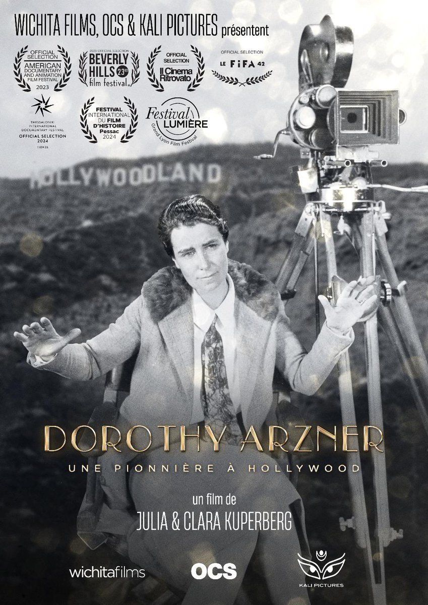 clarakuperberg's tweet photo. Première grecque aujourd’hui pour “Dorothy Arzner une pionnière à Hollywood” au festival de Thessalonique 🎬🎟️ https://t.co/2TaECQw3bL