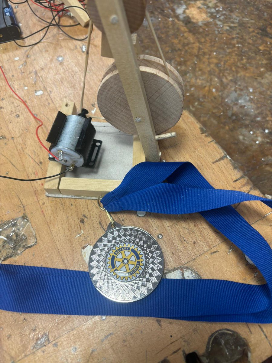 Second place medal for teamTGS at the @xchurchrotary technology competition! Really proud of them.