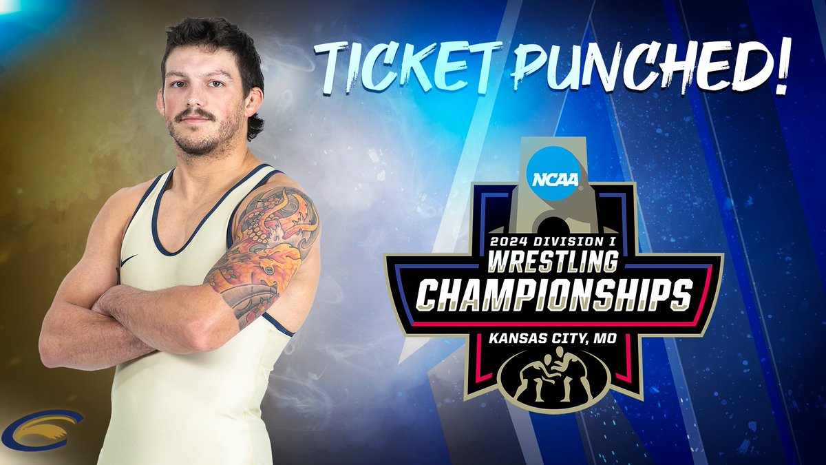 WrestlingCUP's tweet image. 🎟️👊🏻‼️

With Chase Kranitz and Colin Fegley in the third place match at 184 pounds, Cam Pine is guaranteed a top-two finish and an automatic NCAA bid!