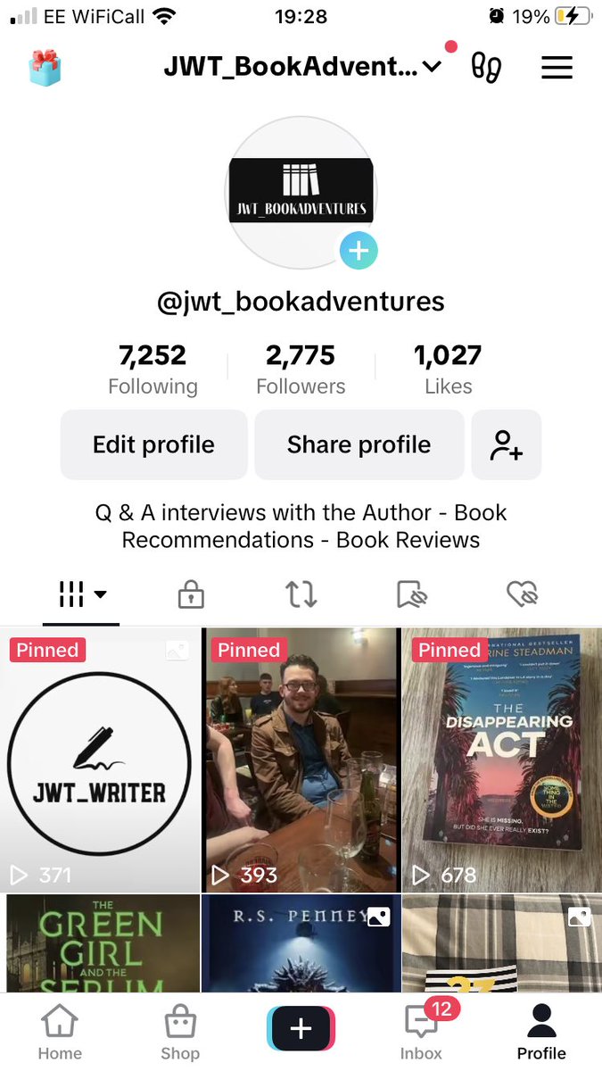 Here are the other social media accounts for JWT_BookAdventures #JWT_BookAdventures #BookTwitter #booktwt