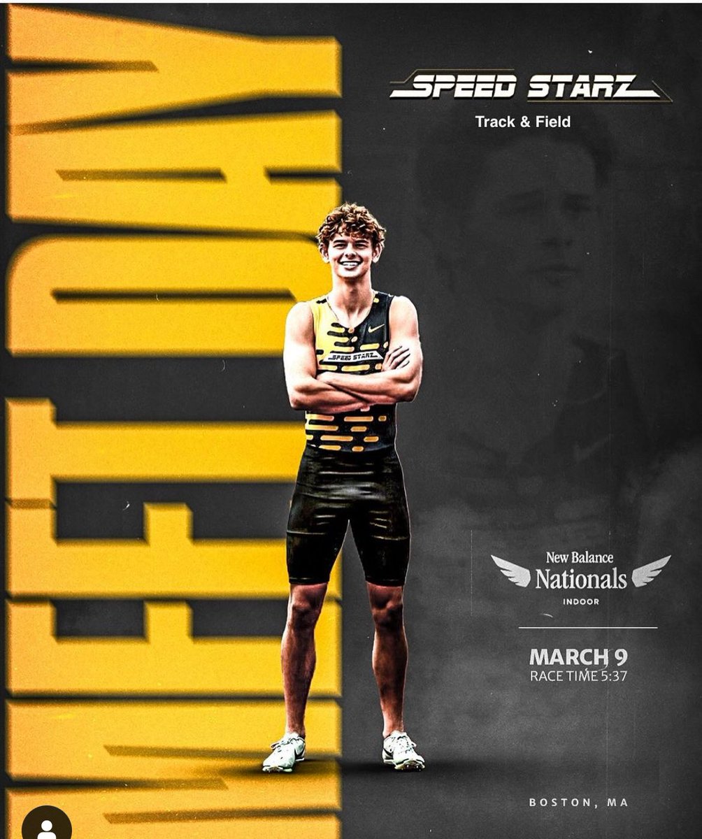 Congratulations to Nate S. ‘24 - he’s qualified to race the 200m at New Balance Nationals in his first indoor season! He races tonight in Boston! Let’s go Wildcats! <a href="/AATLWildcats/">Academy at the Lakes Athletics</a> <a href="/Shawn_1111/">Shawn Brown</a> <a href="/Biggamebobby/">Bob Putnam</a> <a href="/Andy_Villamarzo/">Andy Villamarzo</a>