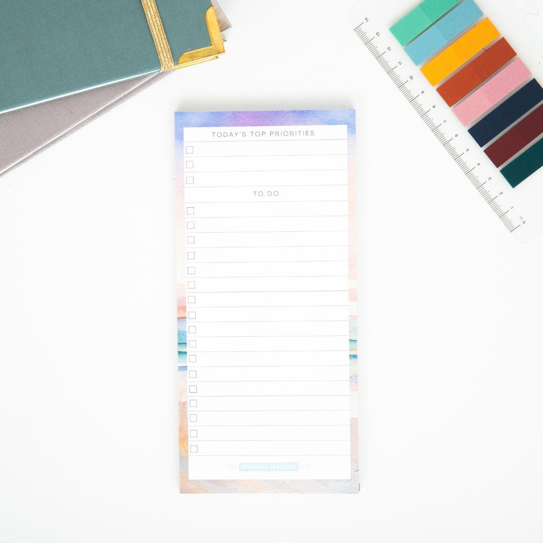 TPositiveTC's tweet image. Who doesn&apos;t love ticking things off their &quot;to do&quot; list? 
Sometimes, I add things I have already done, just to tick them off. 🤫 😂 
#TeacherStationery #OrganisationTips #Lists