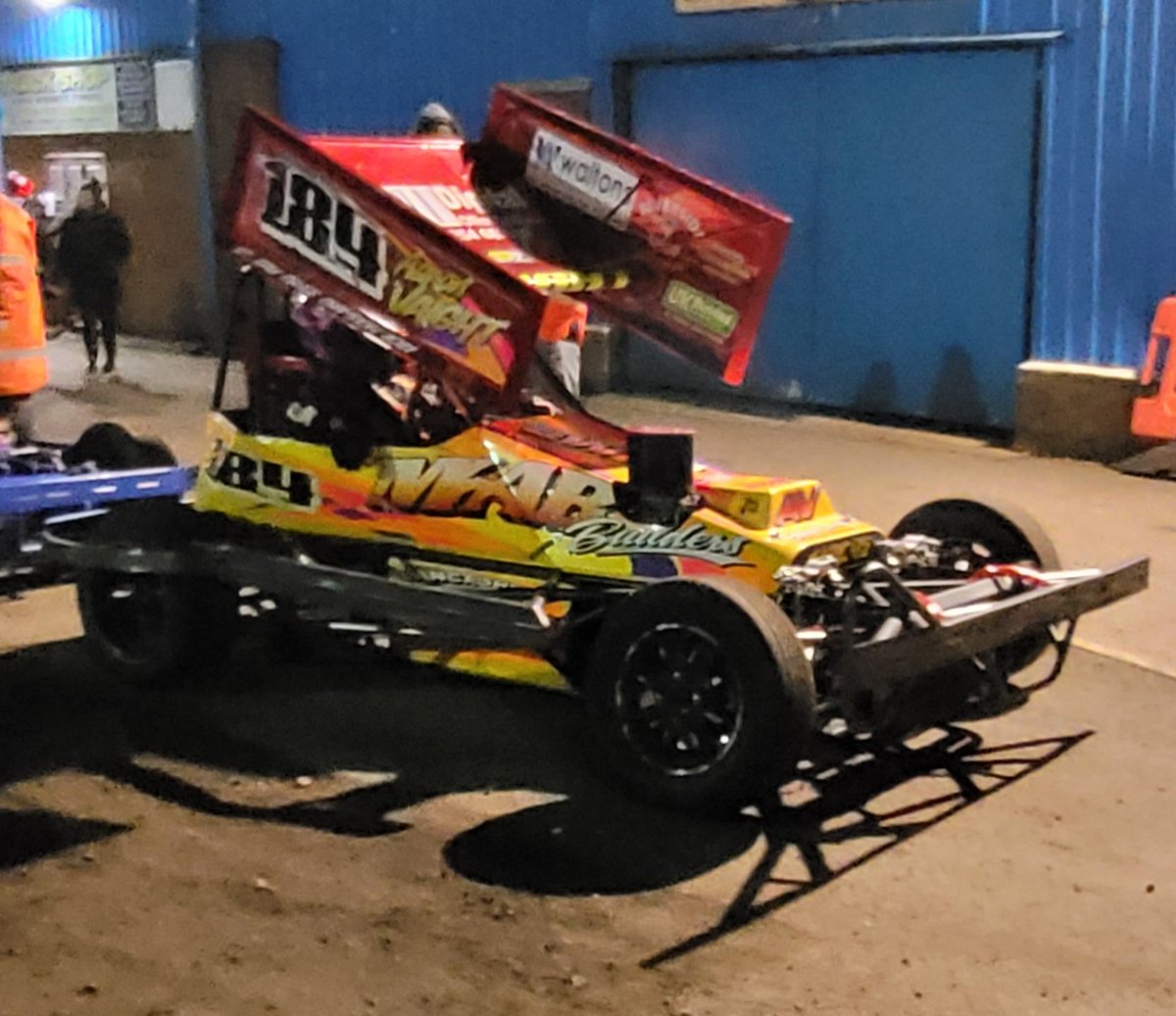 Another couple of tonight's English visitors. 

#BriSCAF2 
#Racewall
#StockCarRacing