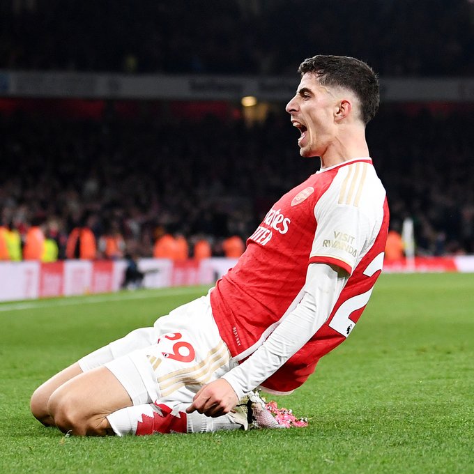 EPL: Arsenal 2-1 Brentford