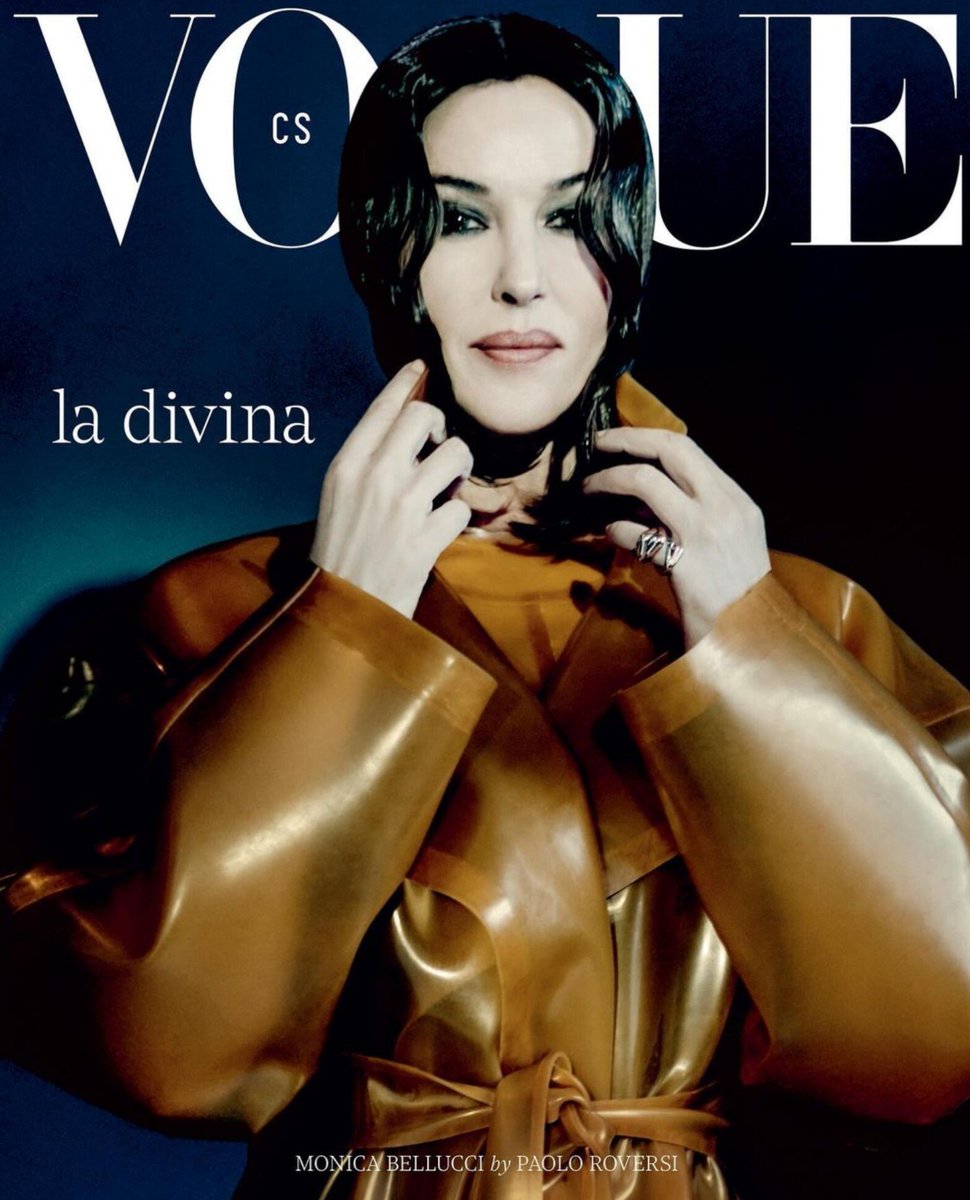 MONICA BELLUCCI🔥🔥🔥 for #Vogue Czechoslovakia, March 2024 wearing Maison Alaïa | #latex #latexfashion #latexdress #MONICABELLUCCI #latexcelebs