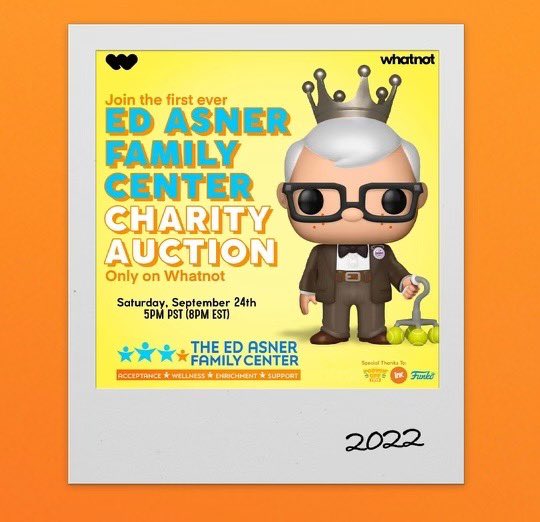 🌟 Get ready for our most star-studded Funko event yet! For the past three years, TEAFC has brought you some amazing live auctions, but this year, we're taking it to a whole new level! ✨ Join us for our live auction featuring signed items from Jason Sudeikis, Will Ferrell, Tom…