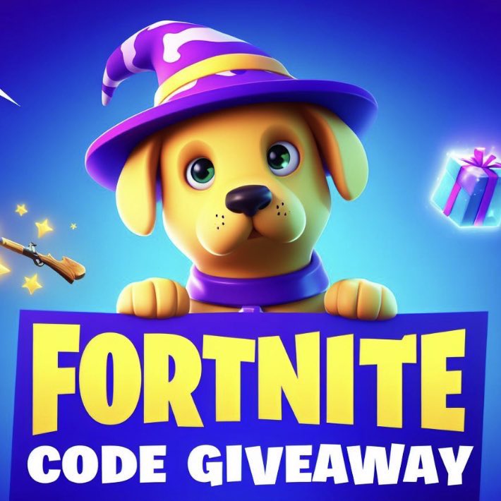 Fortnite Code Giveaway - 33 minutes 
-Retweet
-Follow Me &amp; Comment $BLOCK