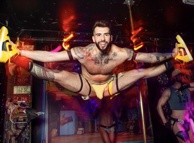 Most likely to do a toe touch while gogo dancing 🤸🏻&zwj;♂️ https://t.co/o8E8xKgpz0<a href="/tag/friday13th"class="tags"><span>#friday13th</span></a>