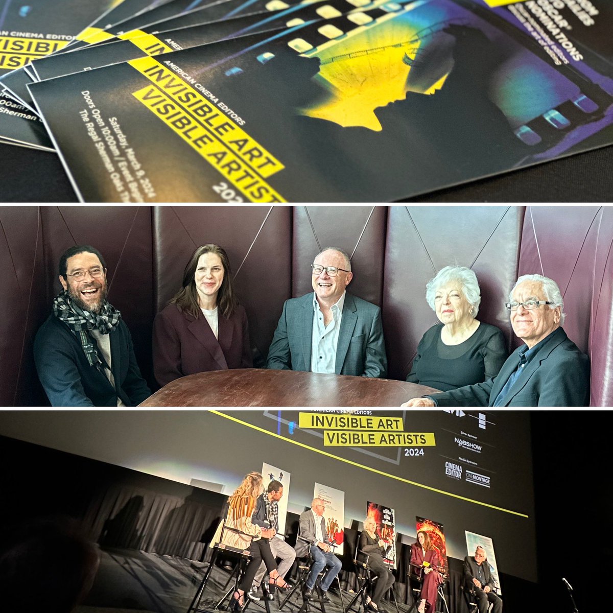 The 2024 Oscar nominees for Best Film Editing talk about their films and their craft at the <a href="/ACEFilmEditors/">AmericanCinemaEditor</a> Invisible Art Visible Artist event. Congratulations and amazing work! <a href="/Avid/">Avid</a> <a href="/MediaComposer/">Avid Media Composer</a> <a href="/MPEG700/">Motion Picture Editors Guild - Local 700</a>