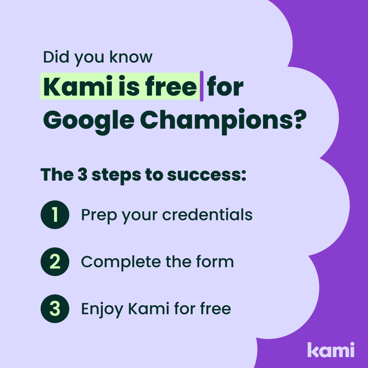 Google Champion? or MIEE✨ FREE Kami magic is only three steps away! lnkd.in/ei2Fr5MU