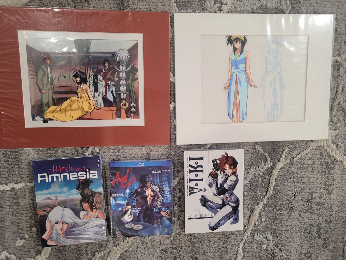 polarnas_u's tweet photo. Mail day... More Melfina cels 😍
#retroanime #OutlawStar #angelcop #iriazeiram https://t.co/A9mij2gSDW