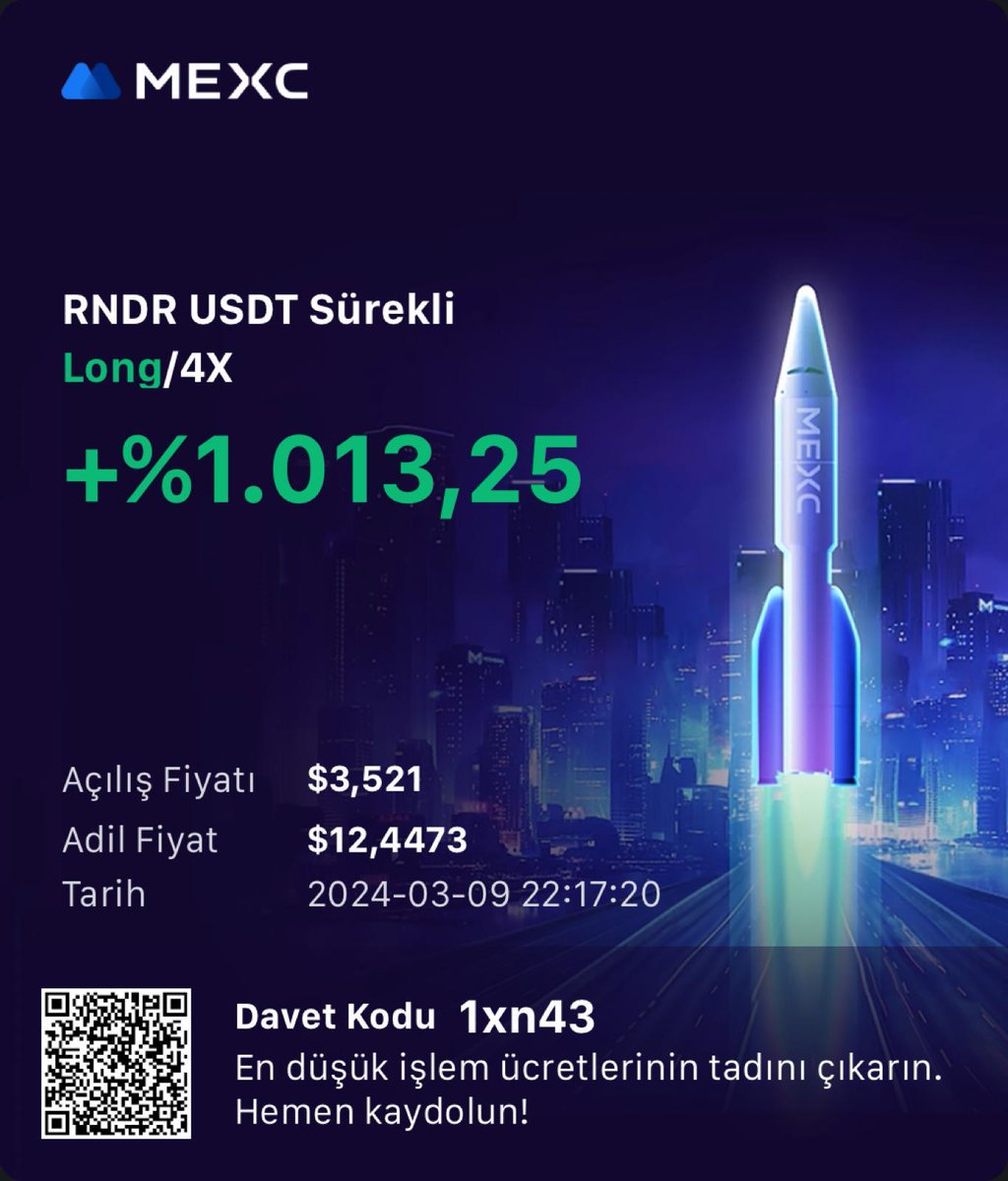 Yaklaşık 3 aydır elimde duran $rndr ile şimdilik %50 vedalaştık.